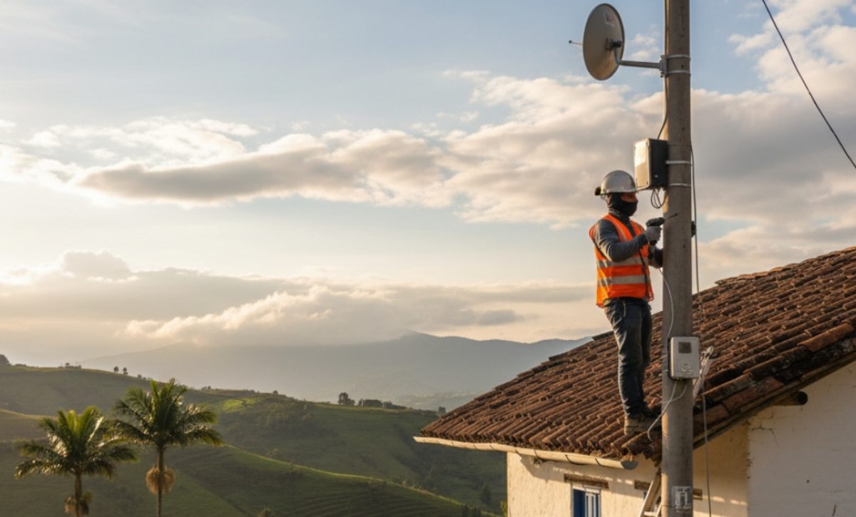 Un hombre murió cuando ayudaba a instalar el servicio de internet en una casa del cantón Buena Fe, provincia de Los Ríos. (Gemini)