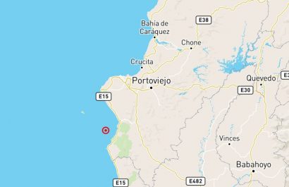 Un sismo de magnitud 3.6 en la escala de Richter se registró la noche de este jueves, a las 20h37, frente a las costas de Puerto López,