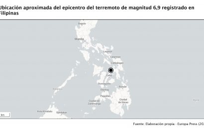 Un terremoto de 6,9 grados sacude el centro de Filipinas y desata alerta de tsunami