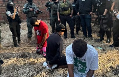 Un total de 30 viviendas resultaron allanadas para dar con los miembros de una organización criminal en el cantón Durán, en Guayas.