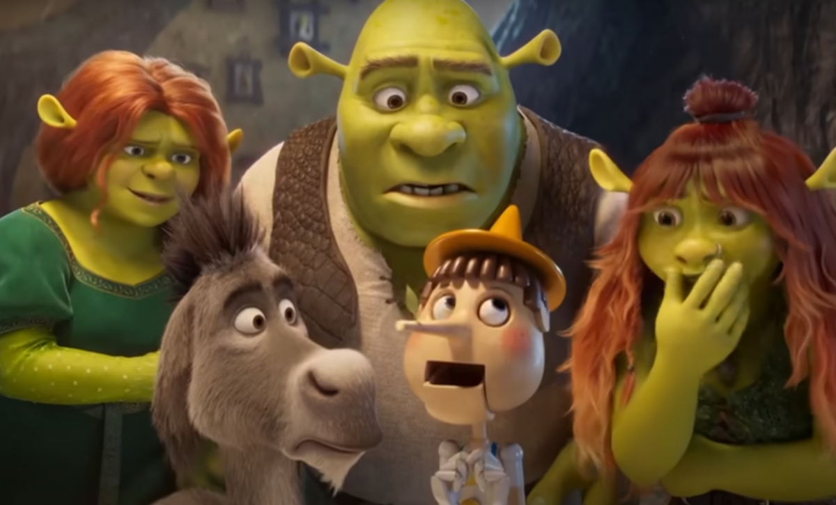 Una de las escenas de la nueva película de Shrek 5