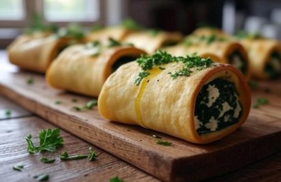 Una delicia vegetariana Paso a paso para elaborar canelones de espinaca, ricotta y espárragos