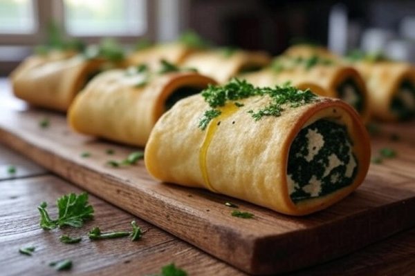 Una delicia vegetariana Paso a paso para elaborar canelones de espinaca, ricotta y espárragos