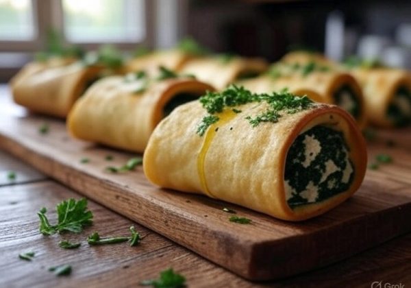 Una delicia vegetariana Paso a paso para elaborar canelones de espinaca, ricotta y espárragos