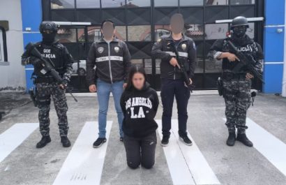 Una extranjera detenida es el resultado de un operativo realizado por la Policía Nacional en el norte de Quito.