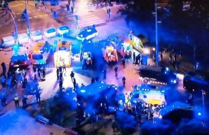 Una mujer es detenidas tras atropellar a 13 personas previo al duelo Espanyol vs FC Barcelona