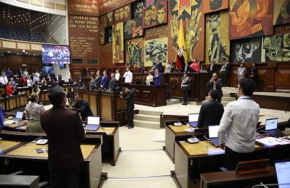 El asambleísta Sergio Peña fue expulsado este jueves del bloque de Revolución Ciudadana en la Asamblea