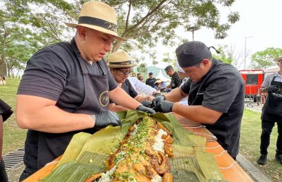 Una tonga de 40 metros fue el plato estrella del Festival Manabí Gastronomía Milenaria