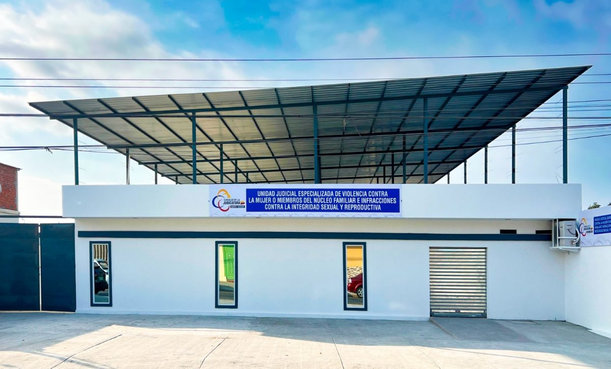 Unidad Judicial de Violencia contra la Mujer de Manta se traslada a nuevas instalaciones