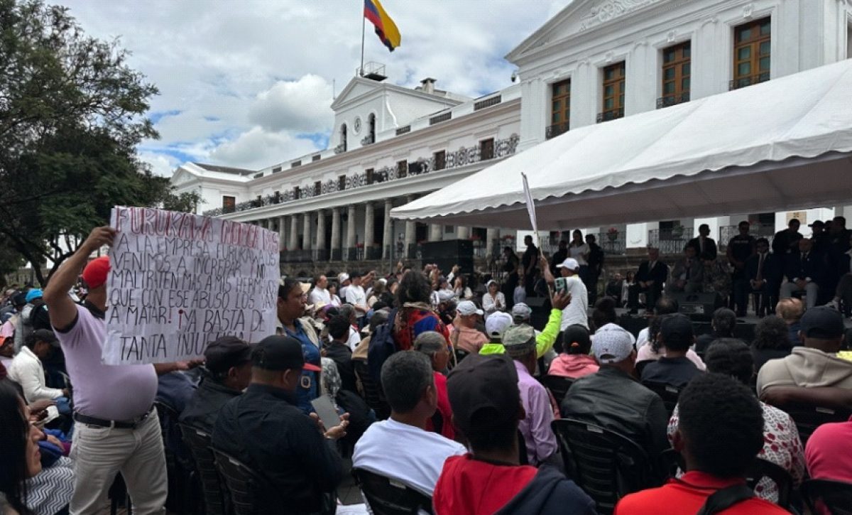 Unión Europea insta a Ecuador a reparación integral en caso Furukawa