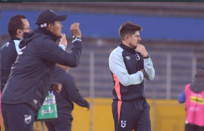 Diego Martínez, entrenador de Universidad Catoica.