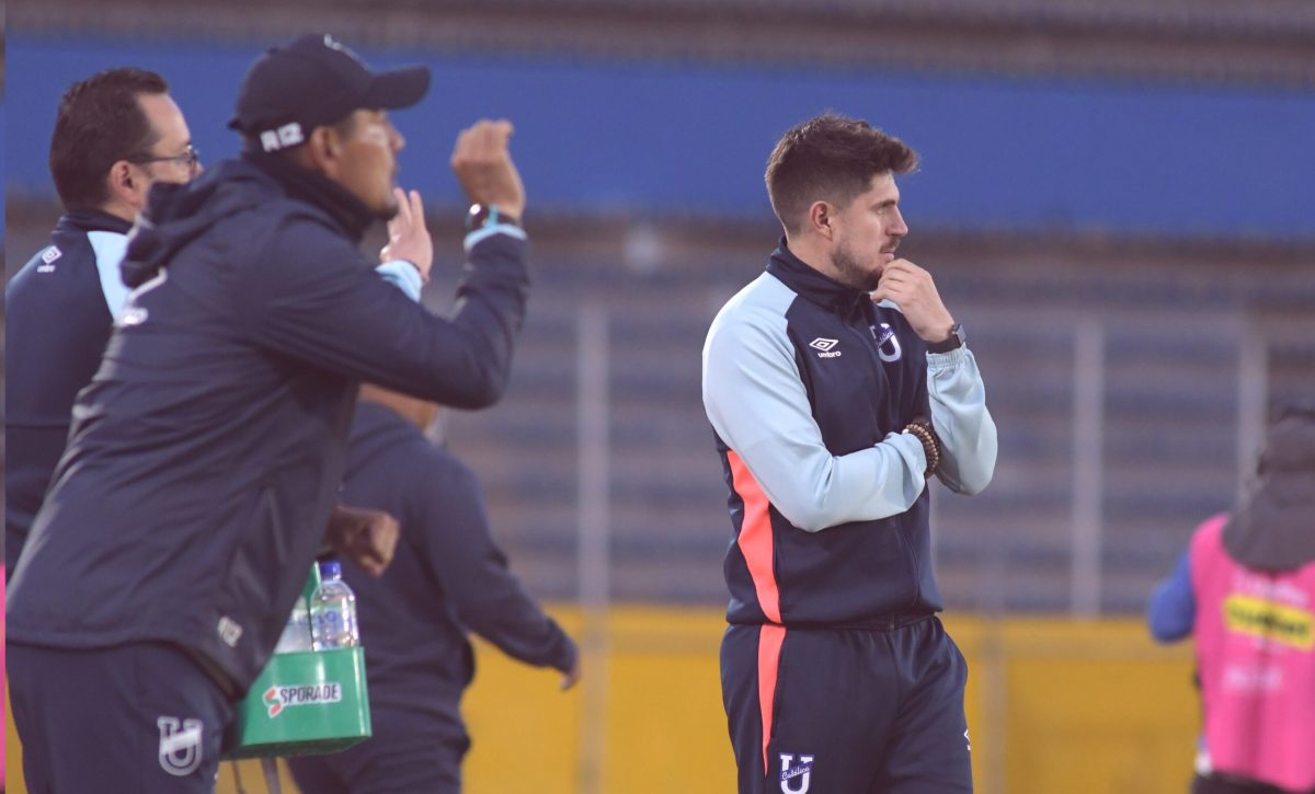 Diego Martínez, entrenador de Universidad Catoica.