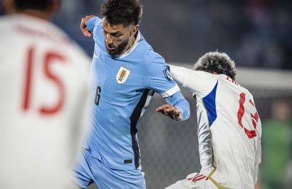 Uruguay venció 2-0 a Venezuela en la fecha 16 de las eliminatorias sudamericanas rumbo al Mundial 2026. Con goles de Rodrigo Aguirre y Giorgian de Arrascaeta,