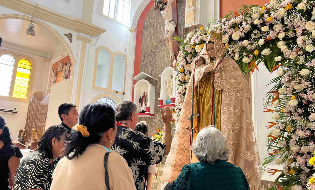 La Virgen de Agua Santa es patrona de Jipijapa.