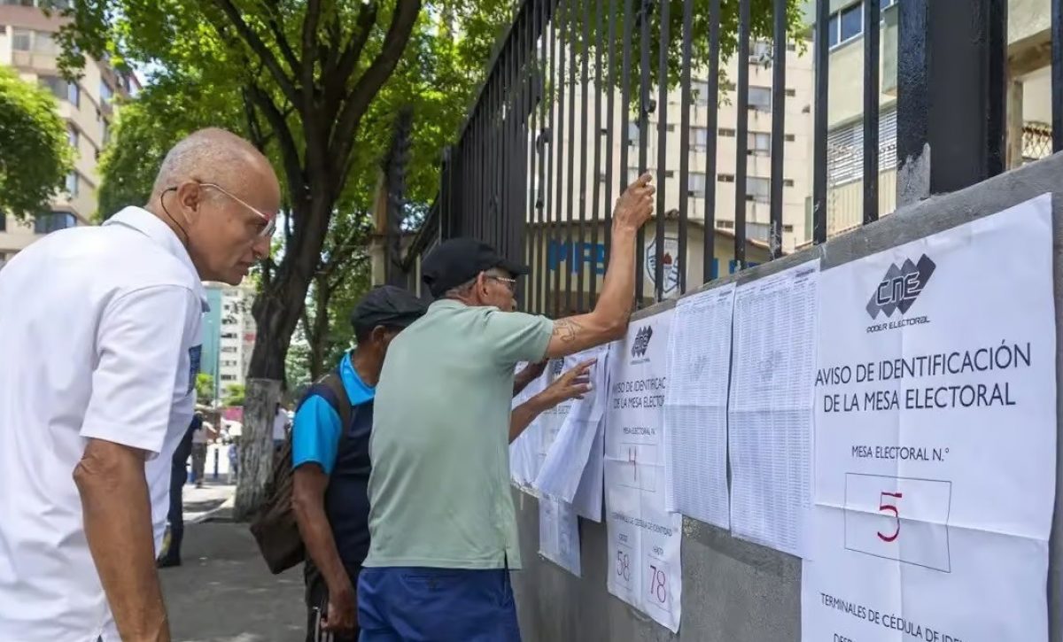 Foto/  - Europa Press.  Imagen de archivo de elecciones regionales en Venezuela, el 25 de mayo de 2025.