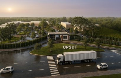 Vista del campus en construcción de la Universidad Estatal de Santo Domingo de los Tsáchilas, ubicada en el kilómetro 23 de la vía Quevedo-Santo Domingo.