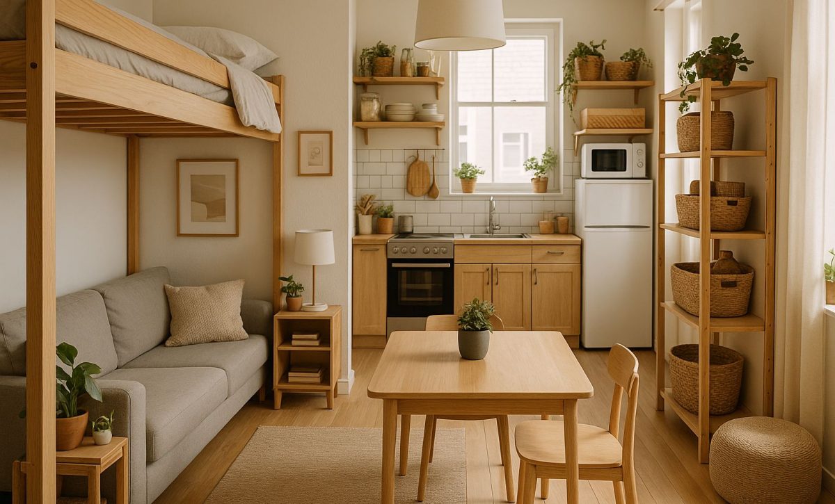 ¿Vives en un espacio reducido Prueba estos trucos para organizar tu casa sin sacrificar estilo