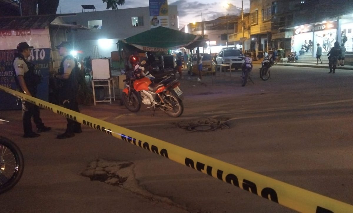 El hecho se registró en el barrio Jocay, una zona altamente comercial de la ciudad