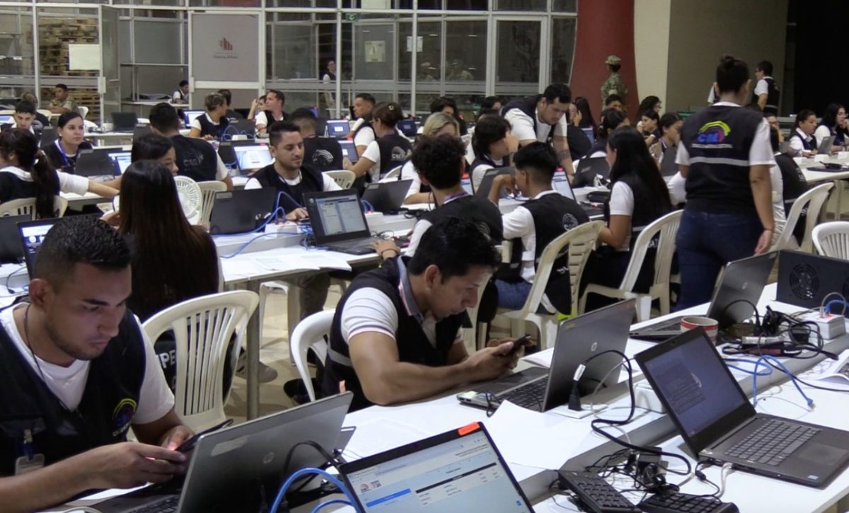Un total de 1,128,622 electores ejercieron su voto en Manabí, en la segunda vuelta electoral.