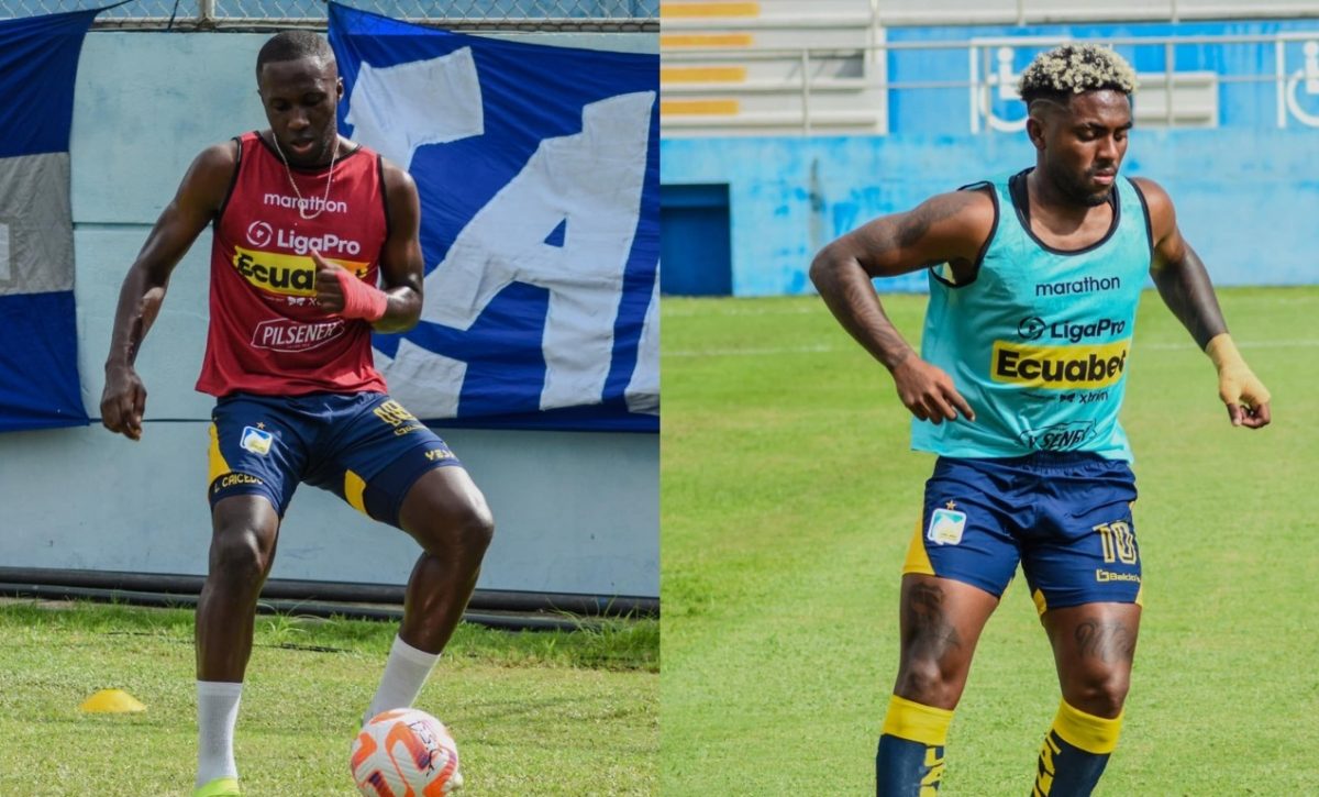 Luis Caicedo y Ricardo Phillips dejaron a Delfín SC por mutuo acuerdo con la directiva.
