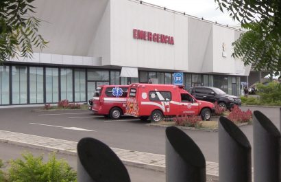 El cuerpo de Yandry Valdez fue trasladado hasta una casa de salud donde se confirmó su deceso.