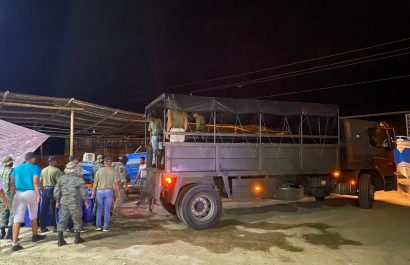 Armada del Ecuador incauta 2.250 galones de gasolina en operativo contra crimen organizado
