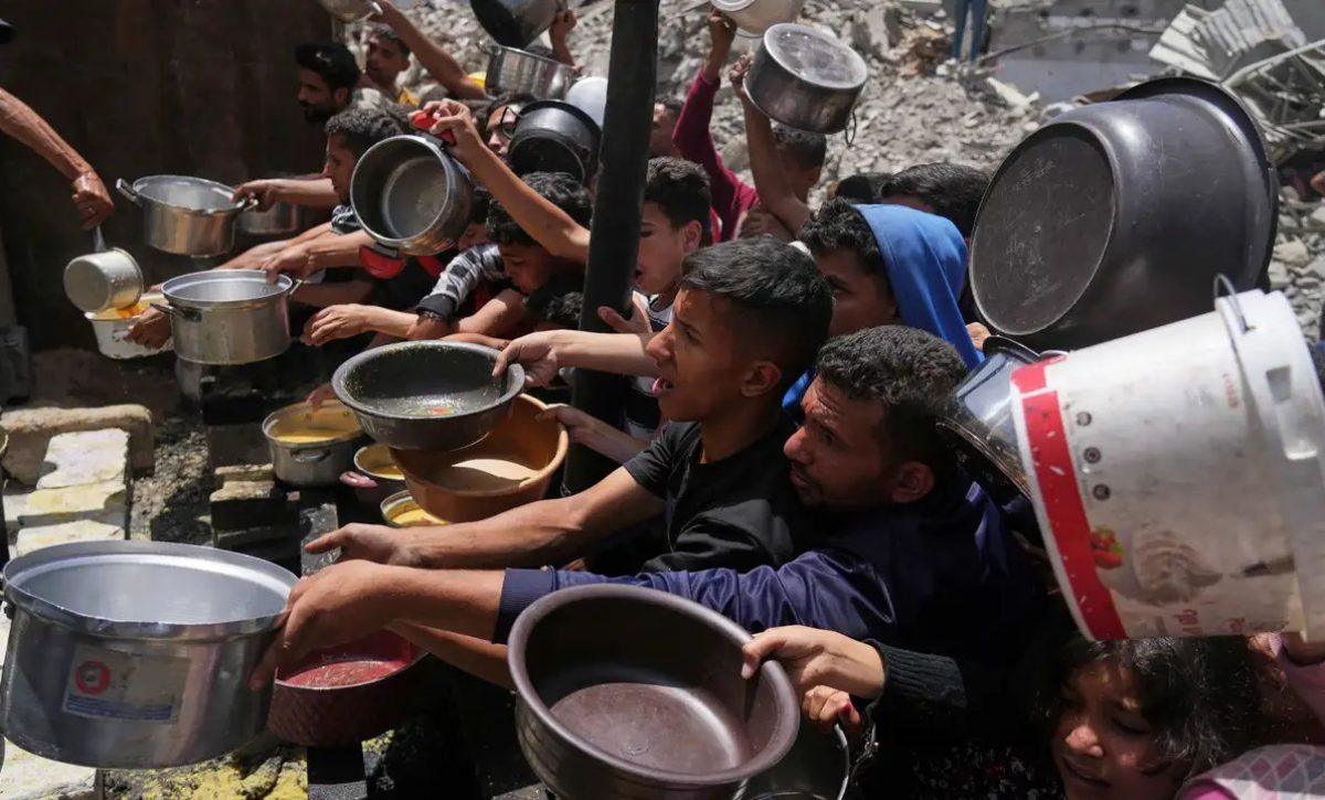 GHF inicia distribución de alimentos