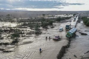 Inundaciones en Sudáfrica