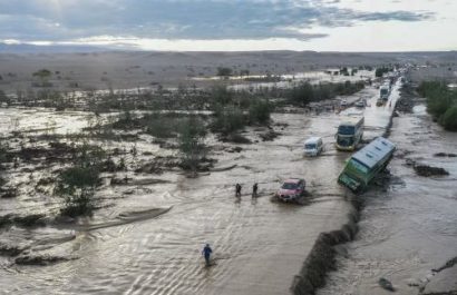 Inundaciones en Sudáfrica