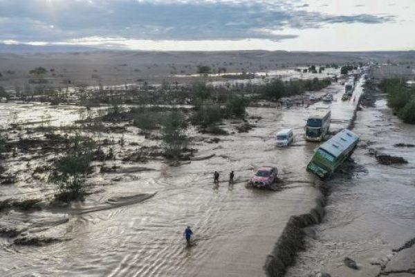 Inundaciones en Sudáfrica