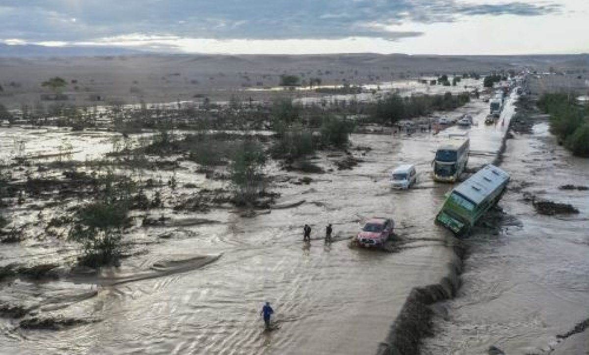 Inundaciones en Sudáfrica