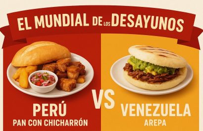 Pan con chicharrón vs. arepa: Perú y Venezuela se disputan la final del Mundial de los Desayunos de Ibai Llanos