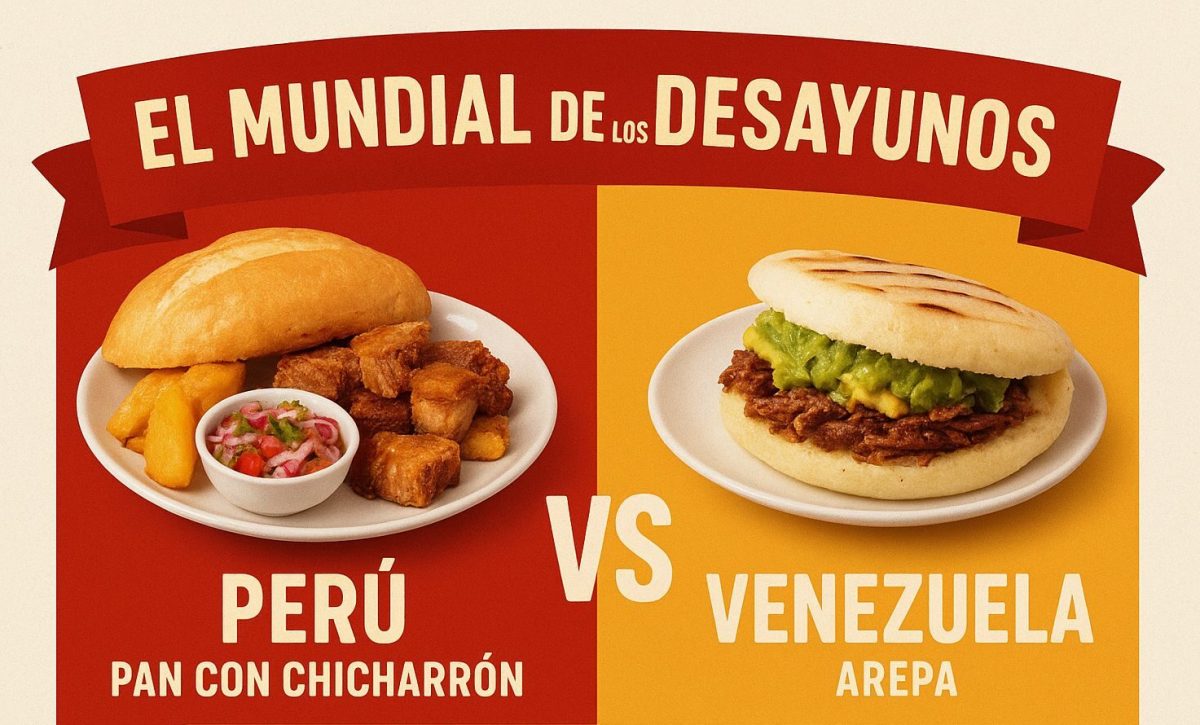 Pan con chicharrón vs. arepa: Perú y Venezuela se disputan la final del Mundial de los Desayunos de Ibai Llanos