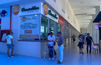 30 cooperativas de buses trabajaron con normalidad en la terminal terrestre de Manta.