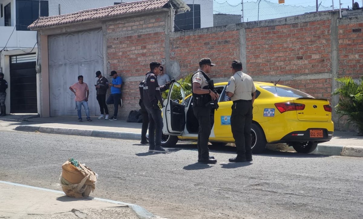 Violencia en Manta no se detiene: taxista asesinado mientras trabajaba