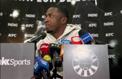 William Pacho jugador de Ecuador, ya llegó a Guayaquil para jugar contra Brasil y Perú