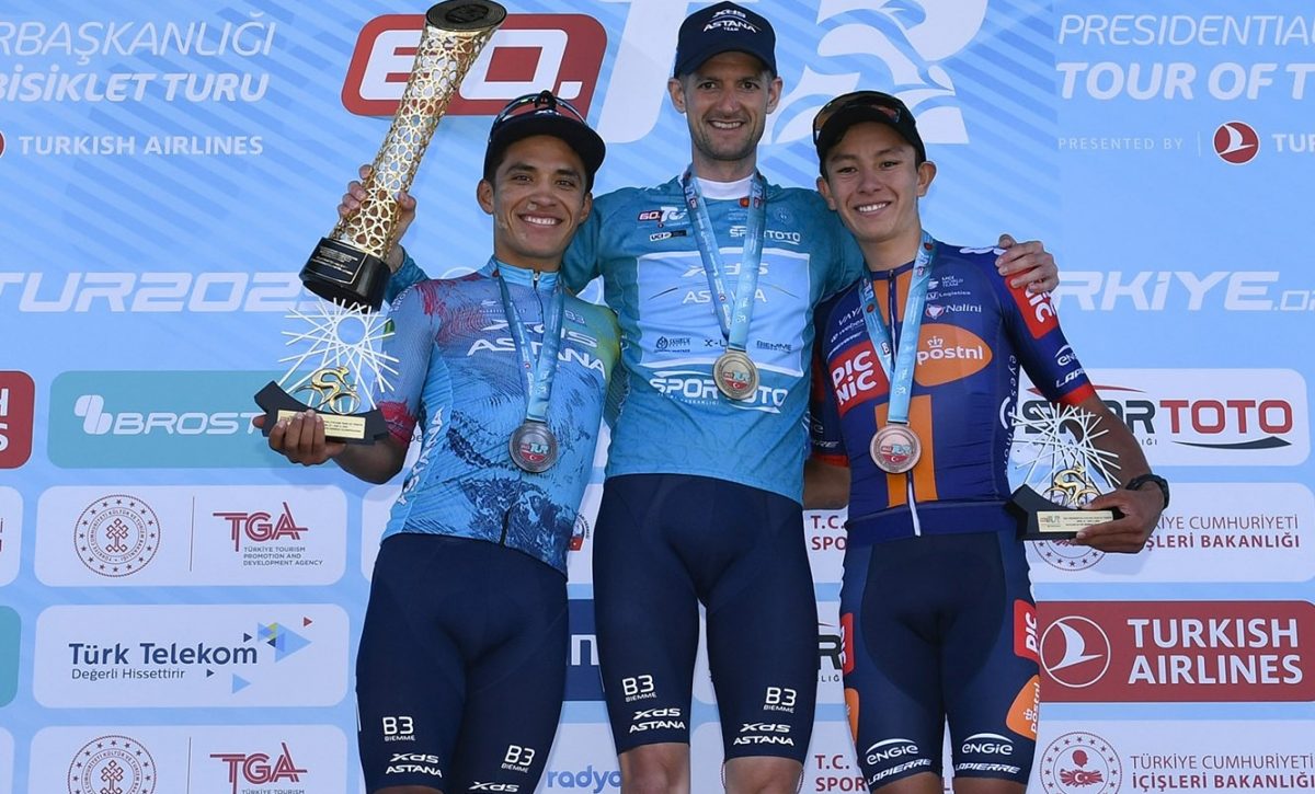Wout Poels gana el Tour de Turquía 2025, y el ecuatoriano Martín López termina segundo