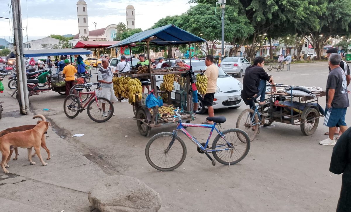 Comercio informal: ocho puntos críticos que el Municipio de Portoviejo busca solucionar con socialización y multas