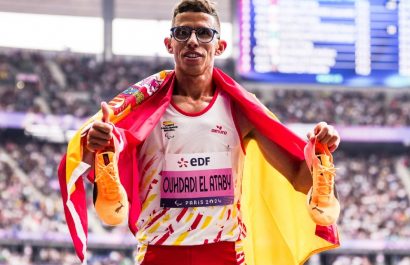Yassine Ouhdadi, destacado atleta paralímpico español conocido como el ‘Rey Midas de los 5 mil metros’