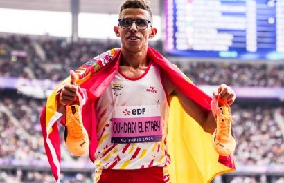 Yassine Ouhdadi, destacado atleta paralímpico español conocido como el ‘Rey Midas de los 5 mil metros’