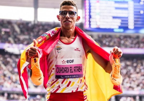 Yassine Ouhdadi, destacado atleta paralímpico español conocido como el ‘Rey Midas de los 5 mil metros’