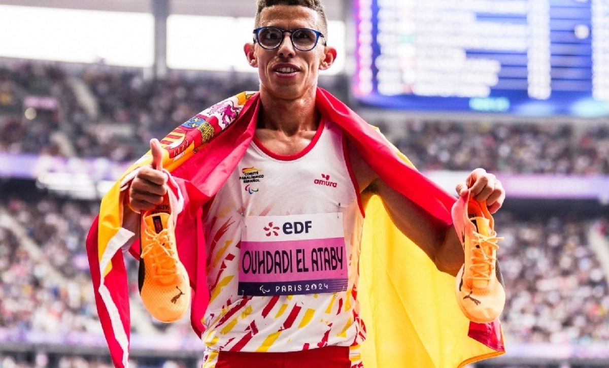 Yassine Ouhdadi, destacado atleta paralímpico español conocido como el ‘Rey Midas de los 5 mil metros’