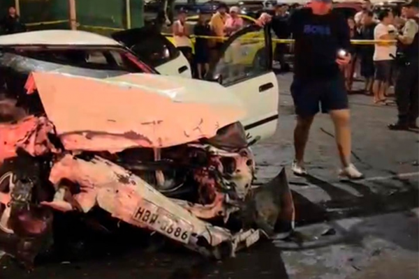 Fatal accidente en Manta: una adulta mayor muerta y una menor de 9 meses entre los heridos