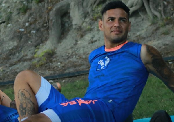 Marcos Acosta, jugador del Manta.