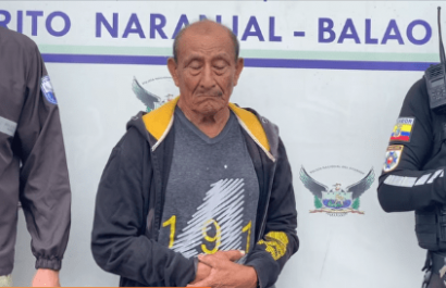 Adulto mayor es detenido tras crimen por celos en Naranjal