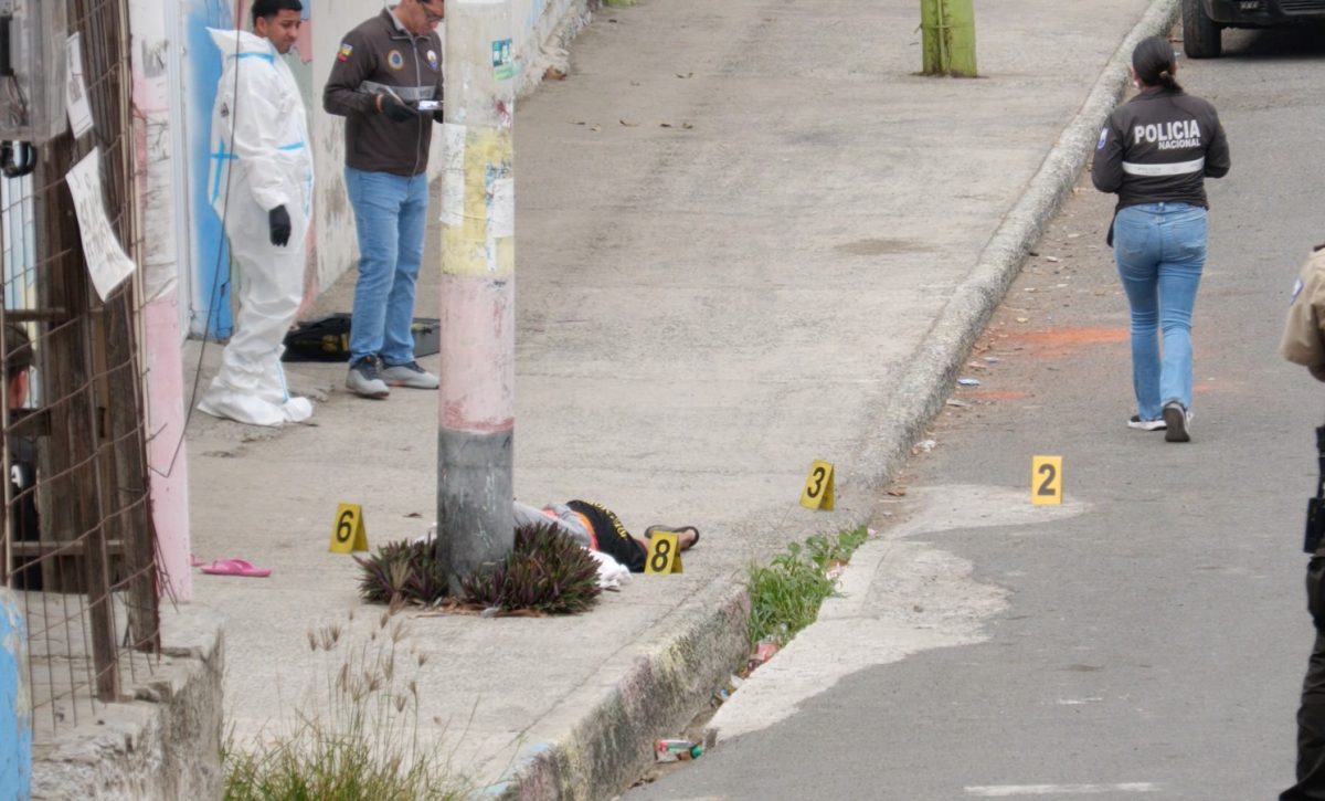 Tres homicidios en la parroquia Eloy Alfaro de Manta marcan una mañana de violencia en Manabí.