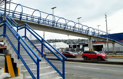 El Municipio de Guayaquil invierte en seguridad peatonal.