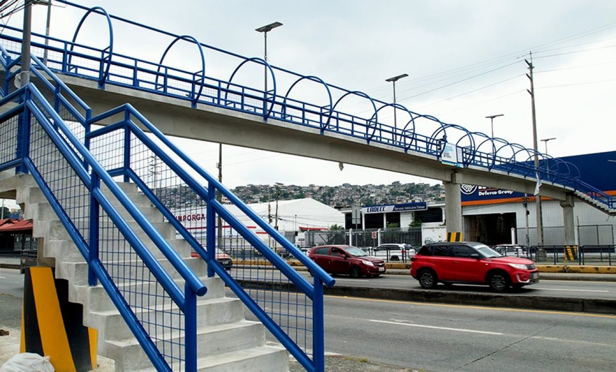 El Municipio de Guayaquil invierte en seguridad peatonal.