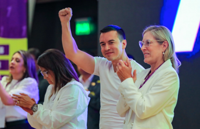 Madre de Daniel Noboa, Anabella Azín, perfilada para presidir sesión de transmisión de mando