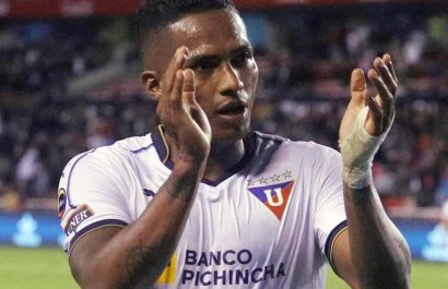 Antonio Valencia, exjugador de Liga de Quito.